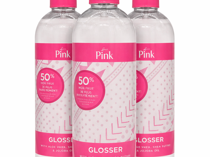 Pink glosser