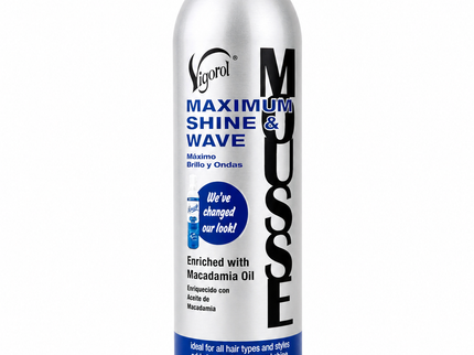 Vigorol Mousse Maximum shine wave