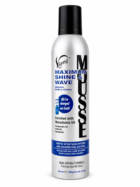 Vigorol Mousse Maximum shine wave