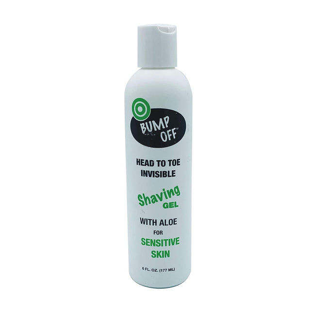 Bump off shaving gel