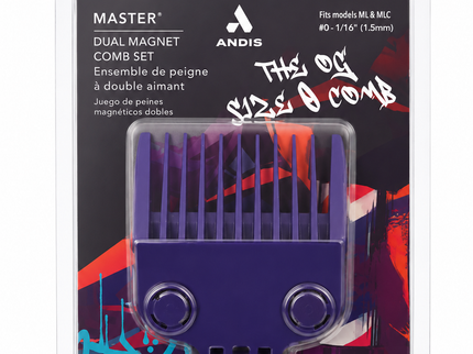 Andis magnet comb set (0)