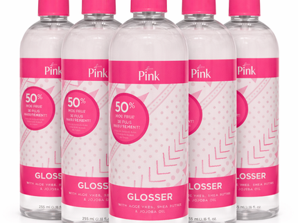 Pink glosser