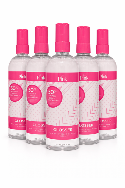 Pink glosser